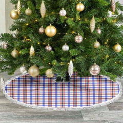 Boswell Modern Tartan Christmas Tree Skirt