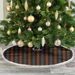 Broun Ancient Tartan Christmas Tree Skirt