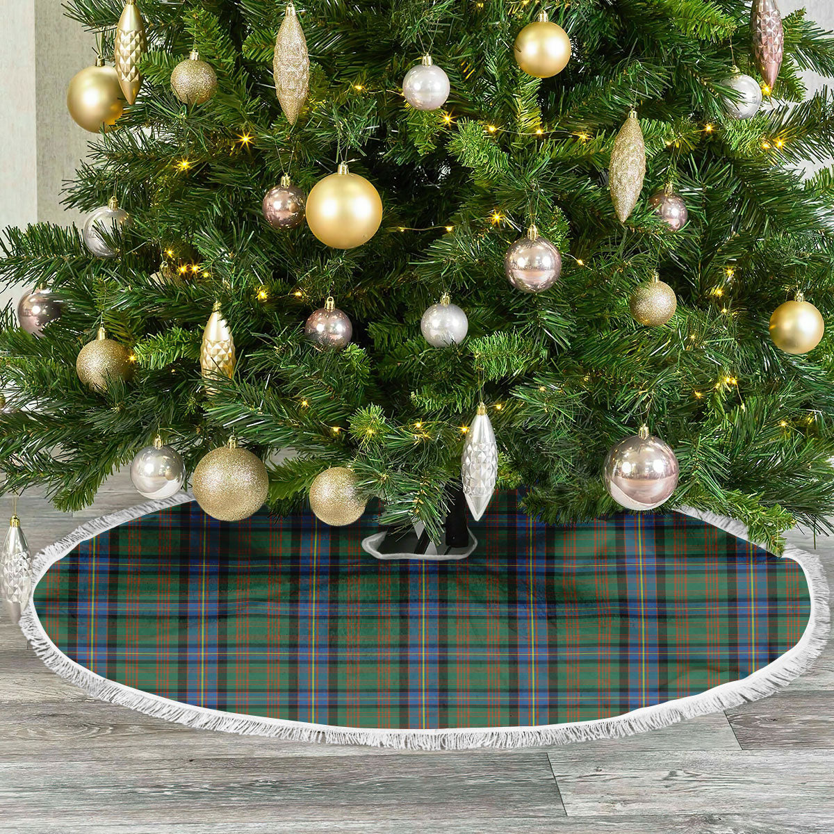 Cochrane Ancient Tartan Christmas Tree Skirt