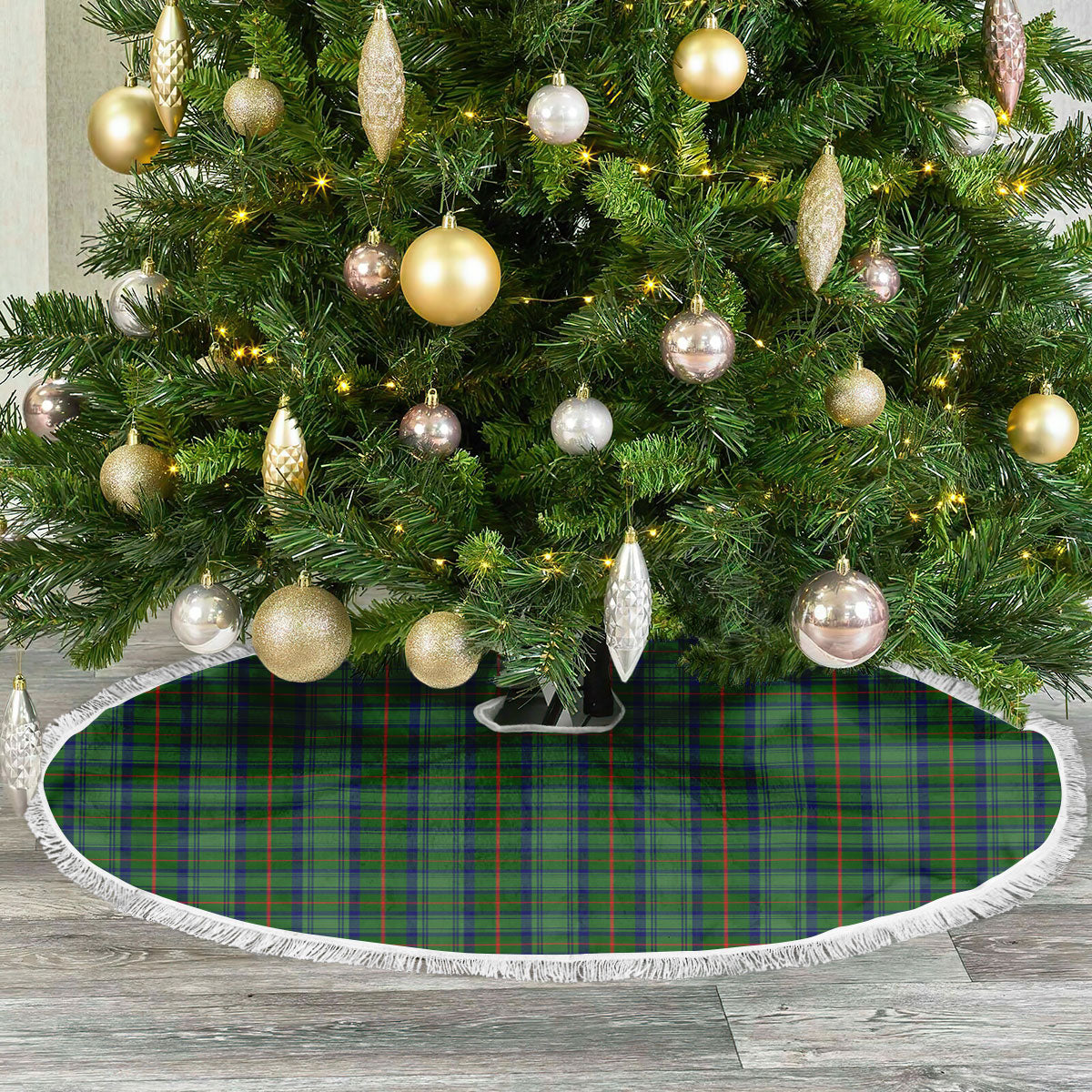 Cranstoun Tartan Christmas Tree Skirt