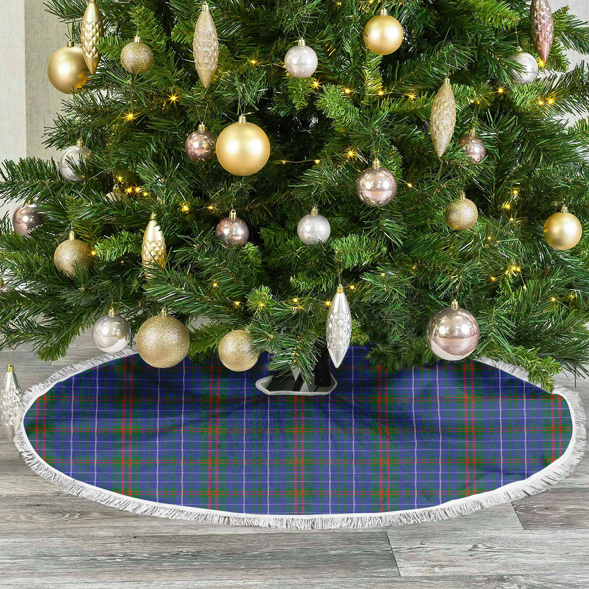 Edmonstone Tartan Christmas Tree Skirt