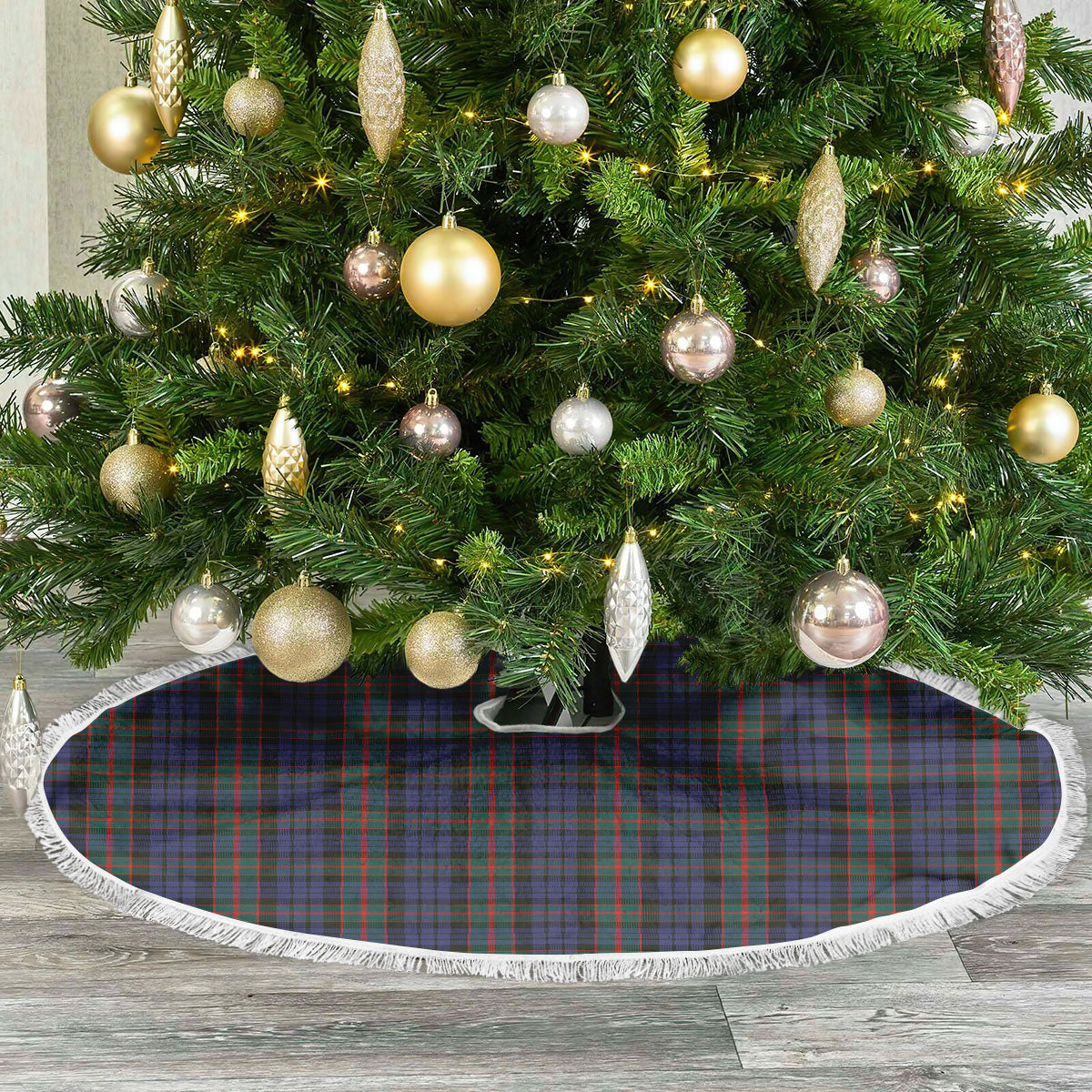 Fletcher of Dunans Tartan Christmas Tree Skirt