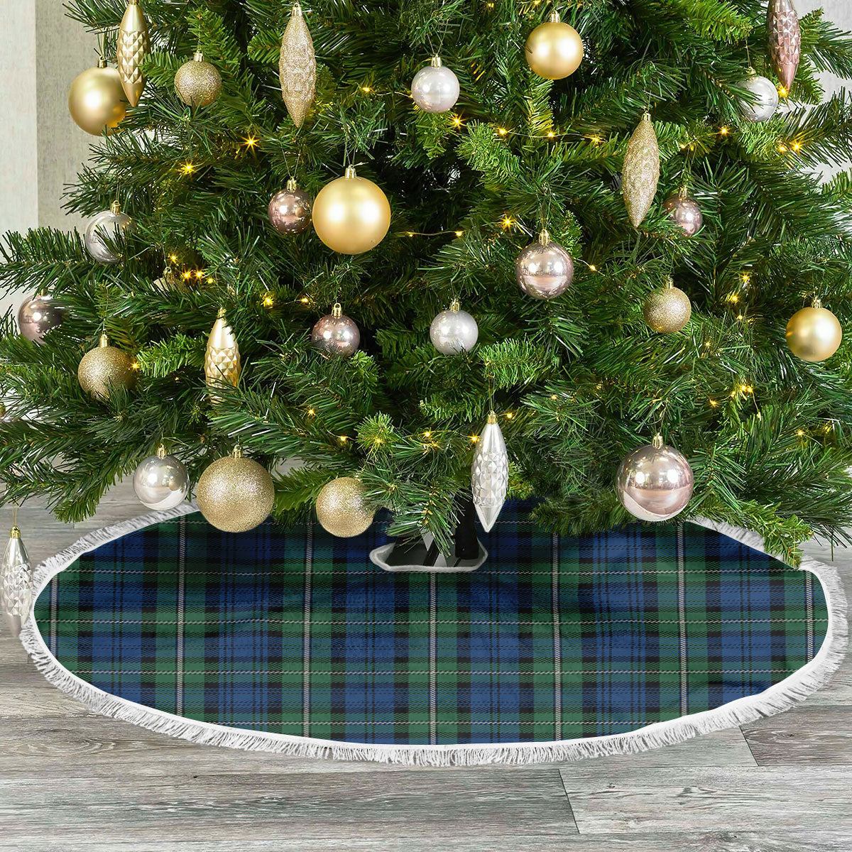 Forbes Ancient Tartan Christmas Tree Skirt