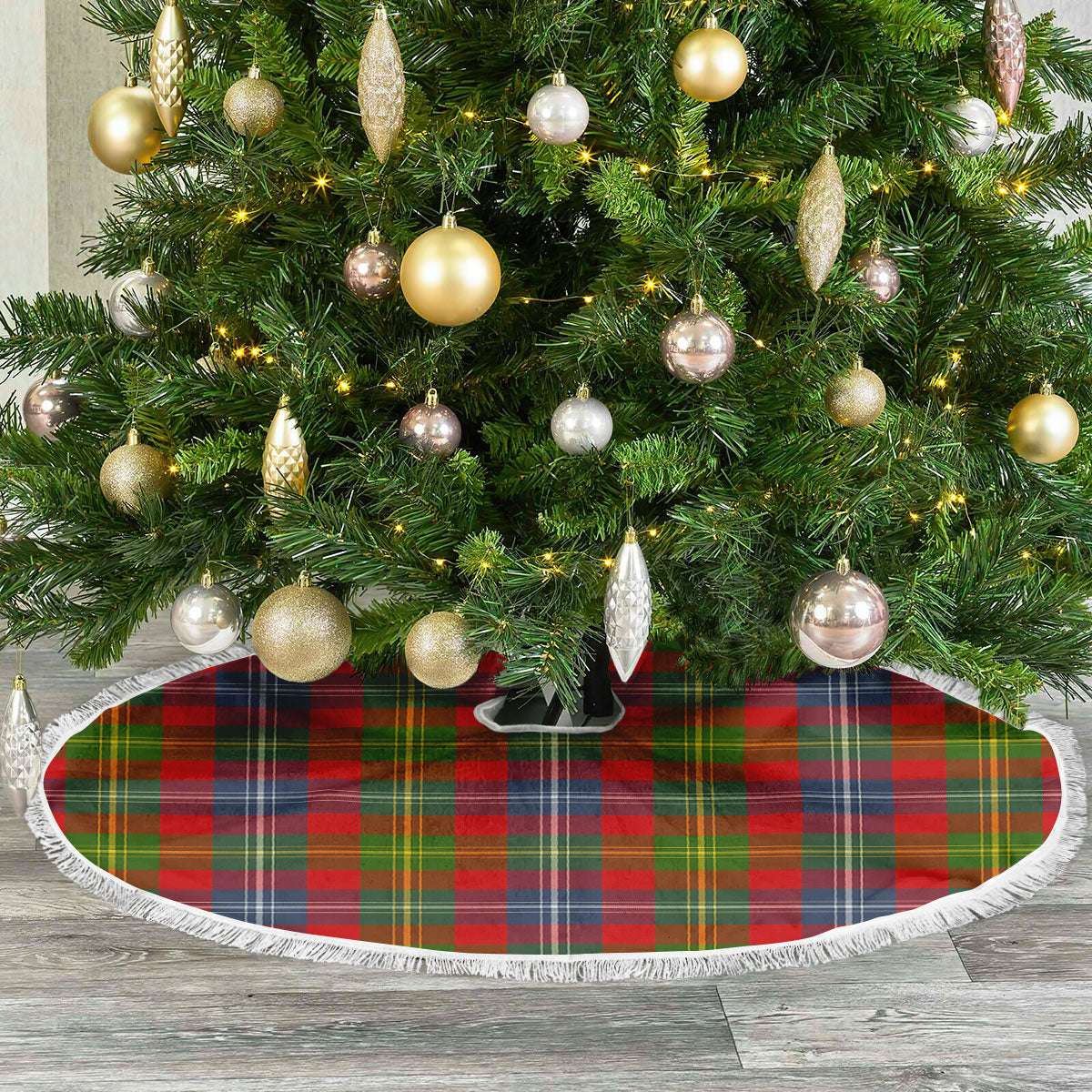 Forrester Tartan Christmas Tree Skirt