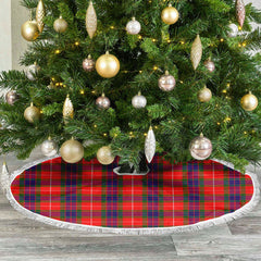 Fraser (of Lovat) Modern Tartan Christmas Tree Skirt