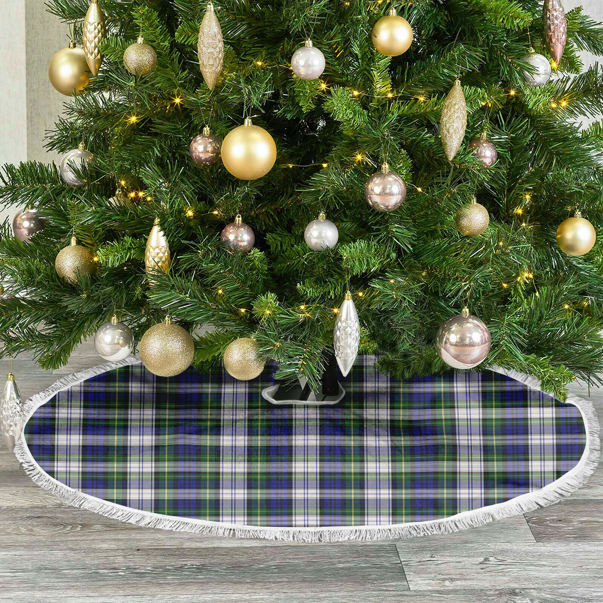 Gordon Dress Modern Tartan Christmas Tree Skirt