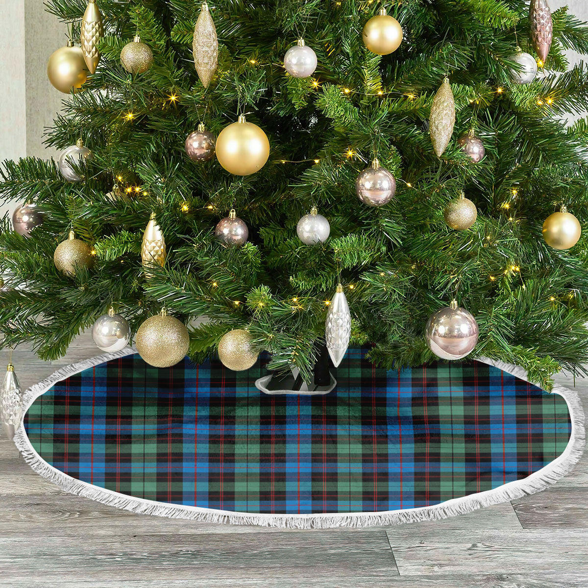 Guthrie Ancient Tartan Christmas Tree Skirt