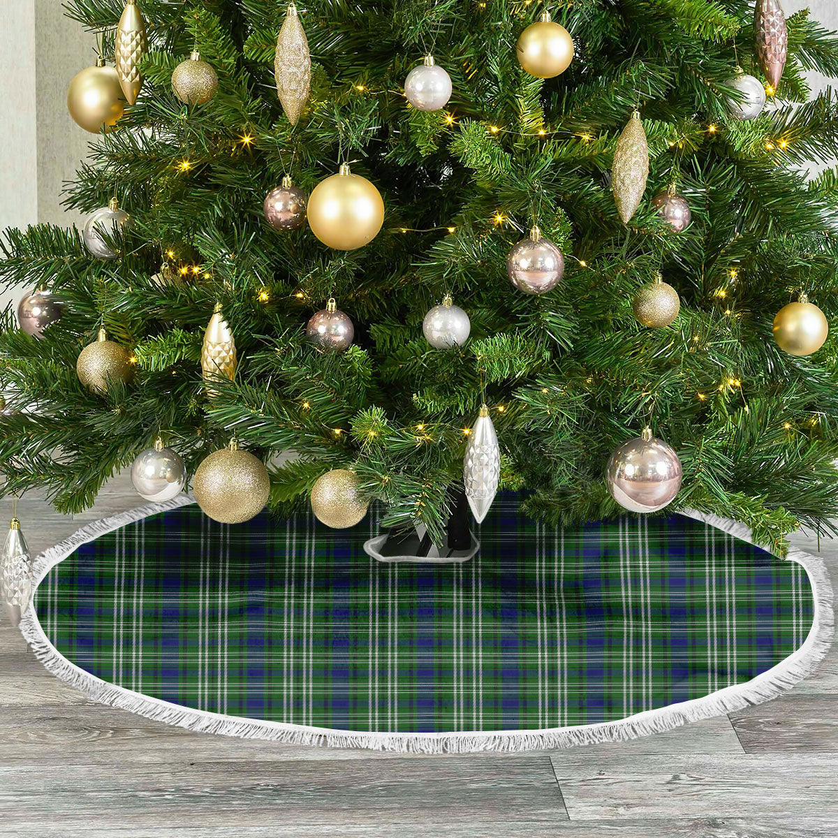 Haliburton Tartan Christmas Tree Skirt