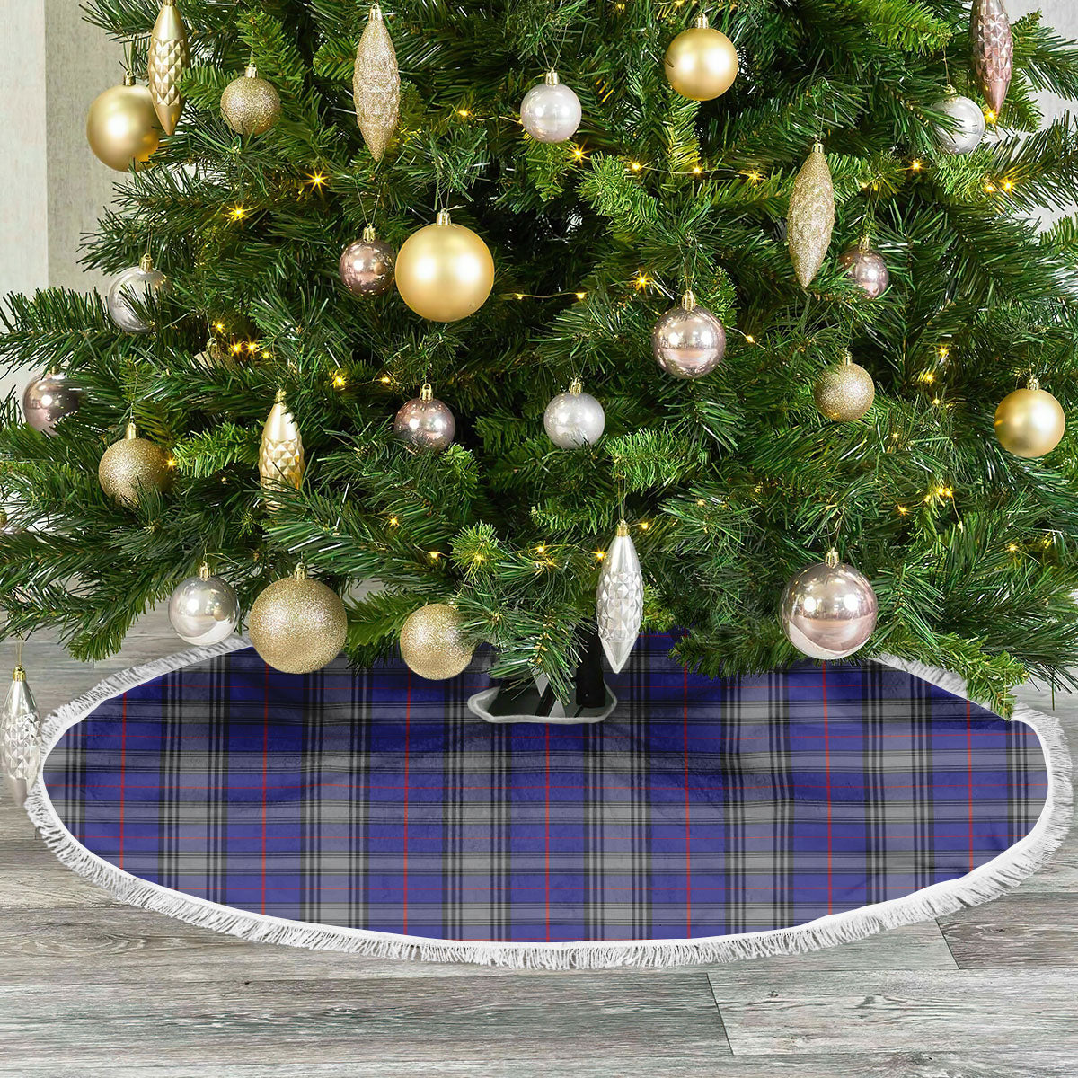 Kinnaird Tartan Christmas Tree Skirt