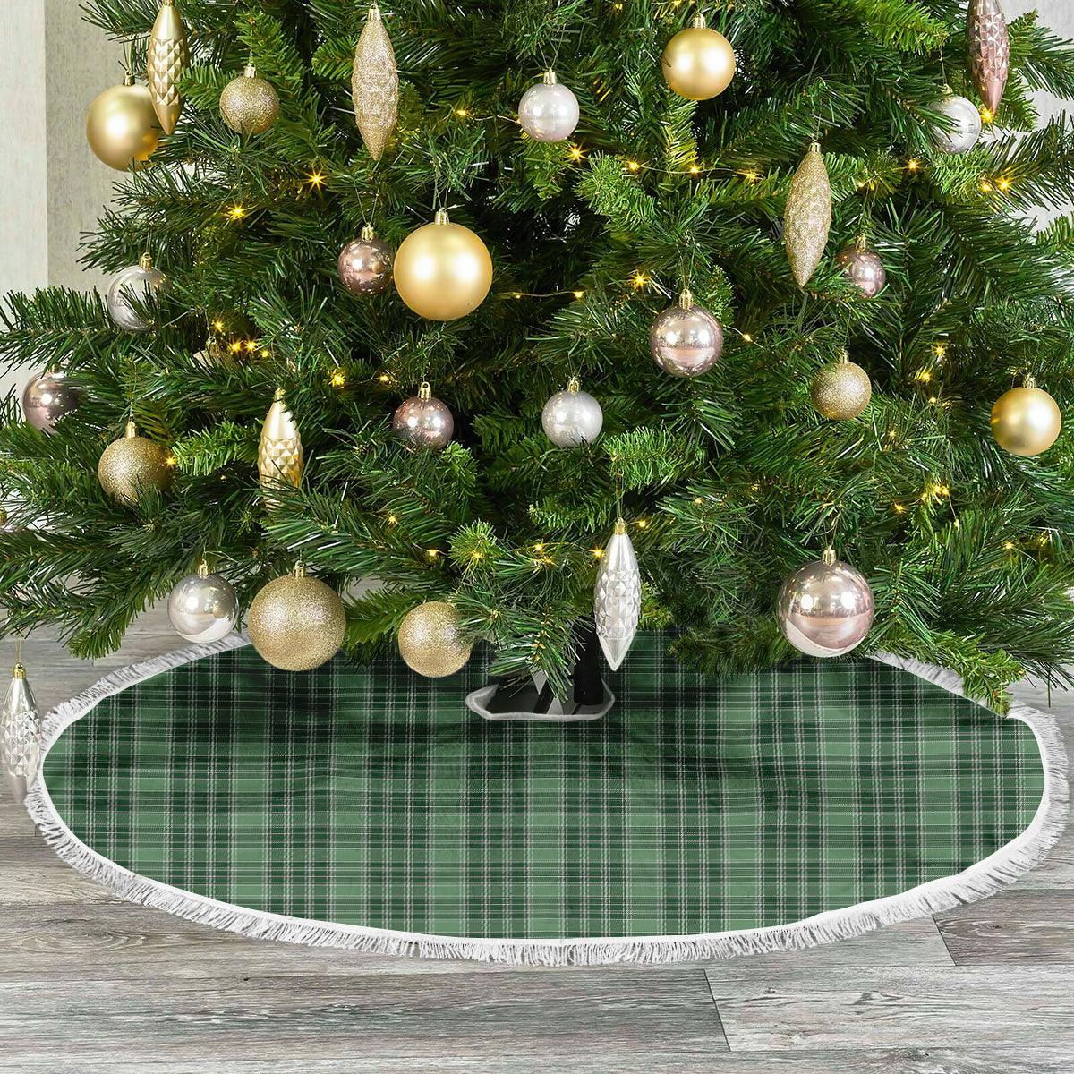 MacDonald Lord of the Isles Hunting Tartan Christmas Tree Skirt