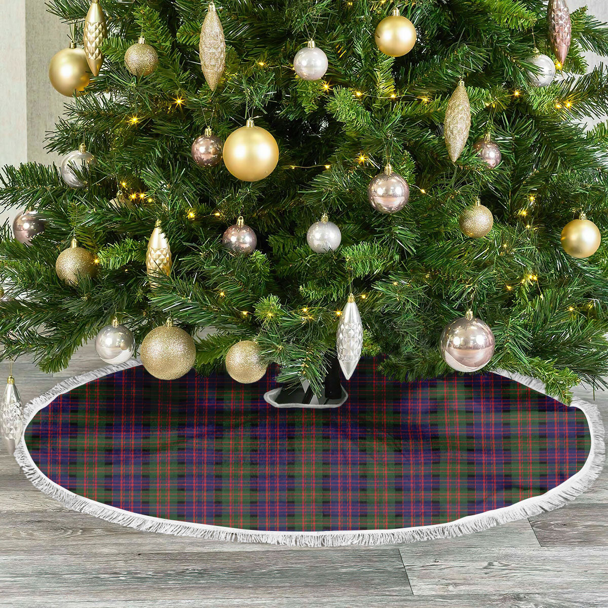 MacDonnell of Glengarry Modern Tartan Christmas Tree Skirt