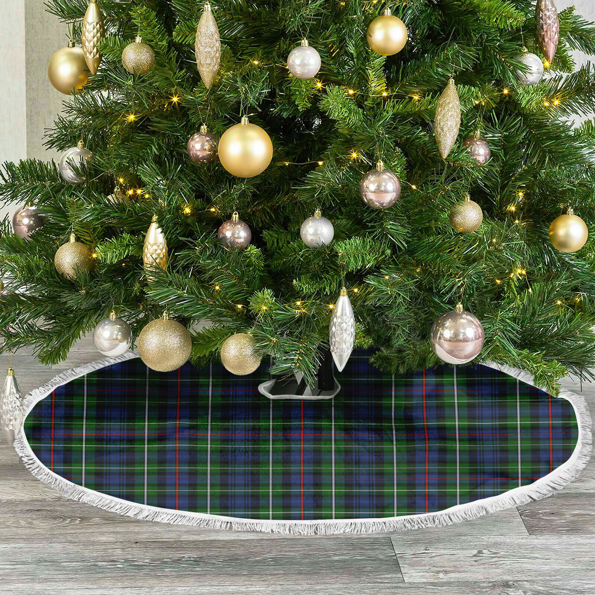 McKenzie Tartan Christmas Tree Skirt