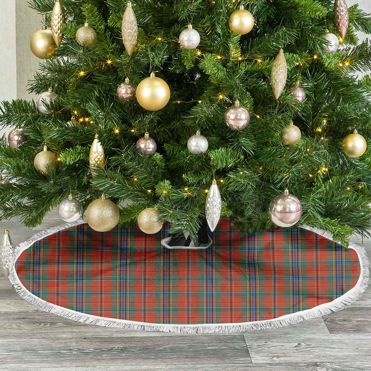 McLean of Duart Ancient Tartan Christmas Tree Skirt