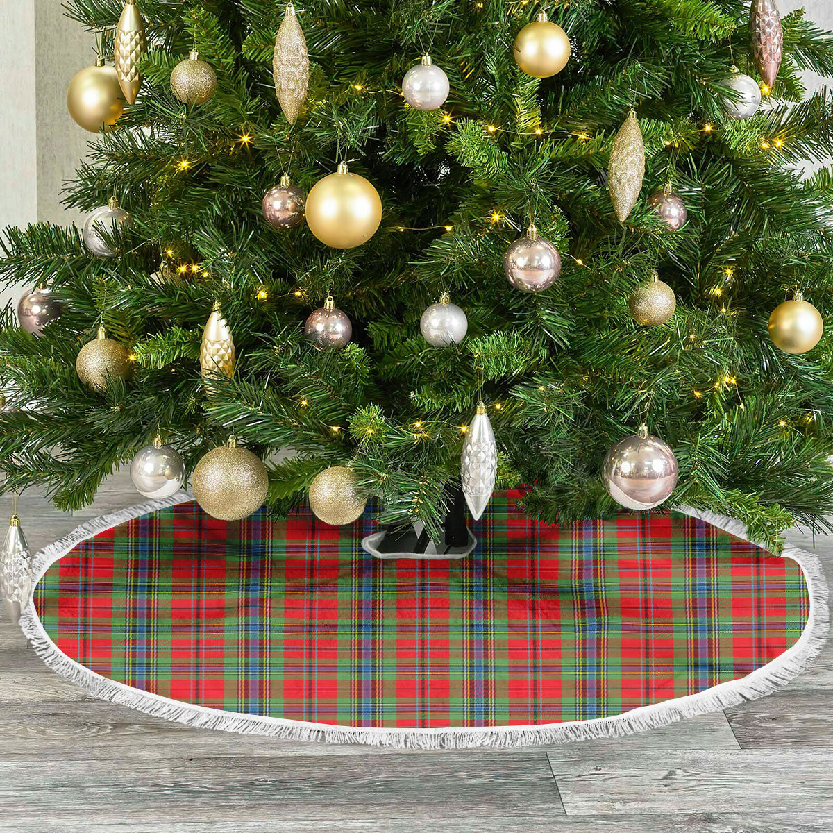 McLean of Duart Modern Tartan Christmas Tree Skirt