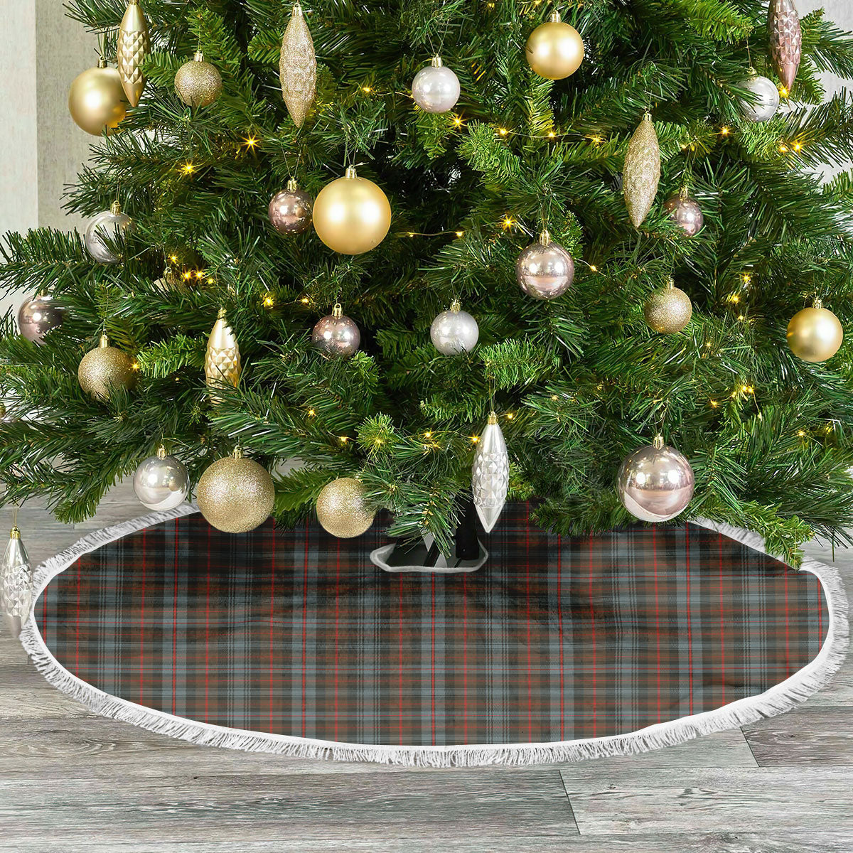 Murray of Atholl Weathered Tartan Christmas Tree Skirt