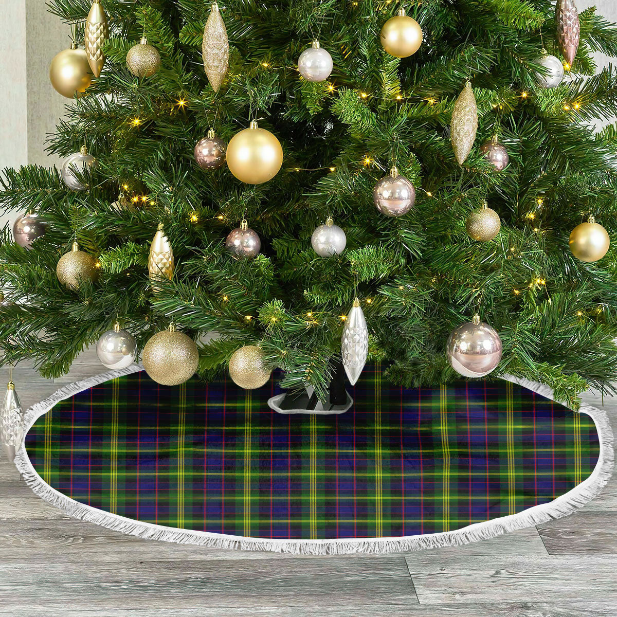 Watson Modern Tartan Christmas Tree Skirt