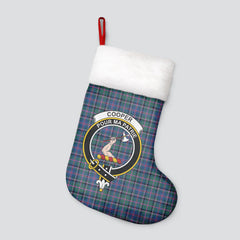 Cooper Ancient Tartan Crest Christmas Stocking