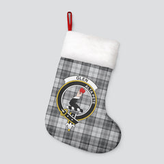 Glen Tartan Crest Christmas Stocking