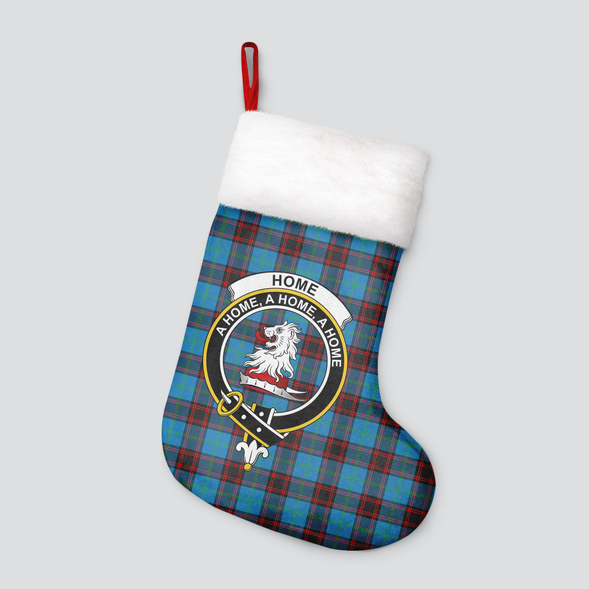 Home Ancient Tartan Crest Christmas Stocking