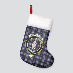 Kilmarnock Tartan Crest Christmas Stocking