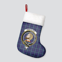 Kirkaldy Tartan Crest Christmas Stocking