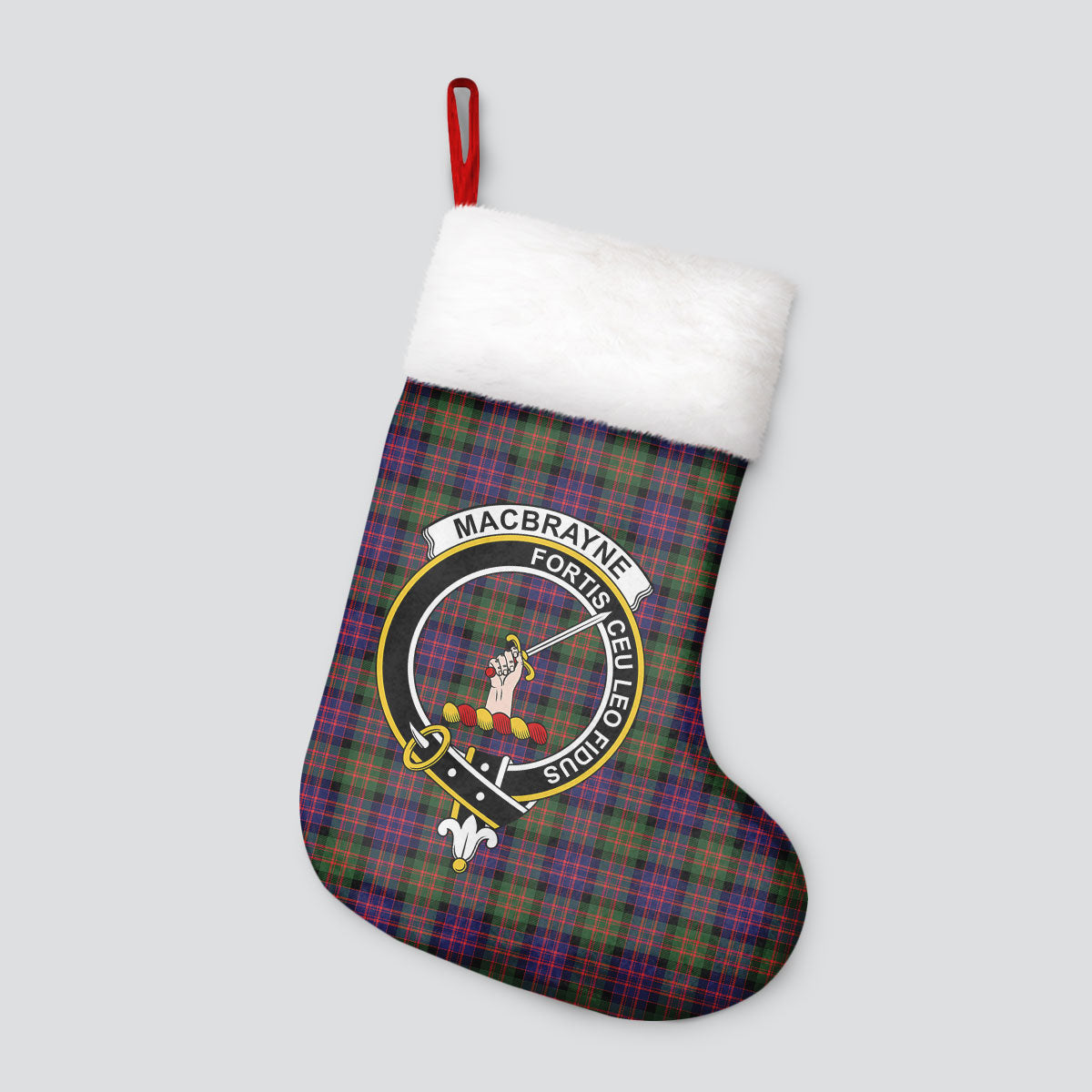 MacBrayne Tartan Crest Christmas Stocking