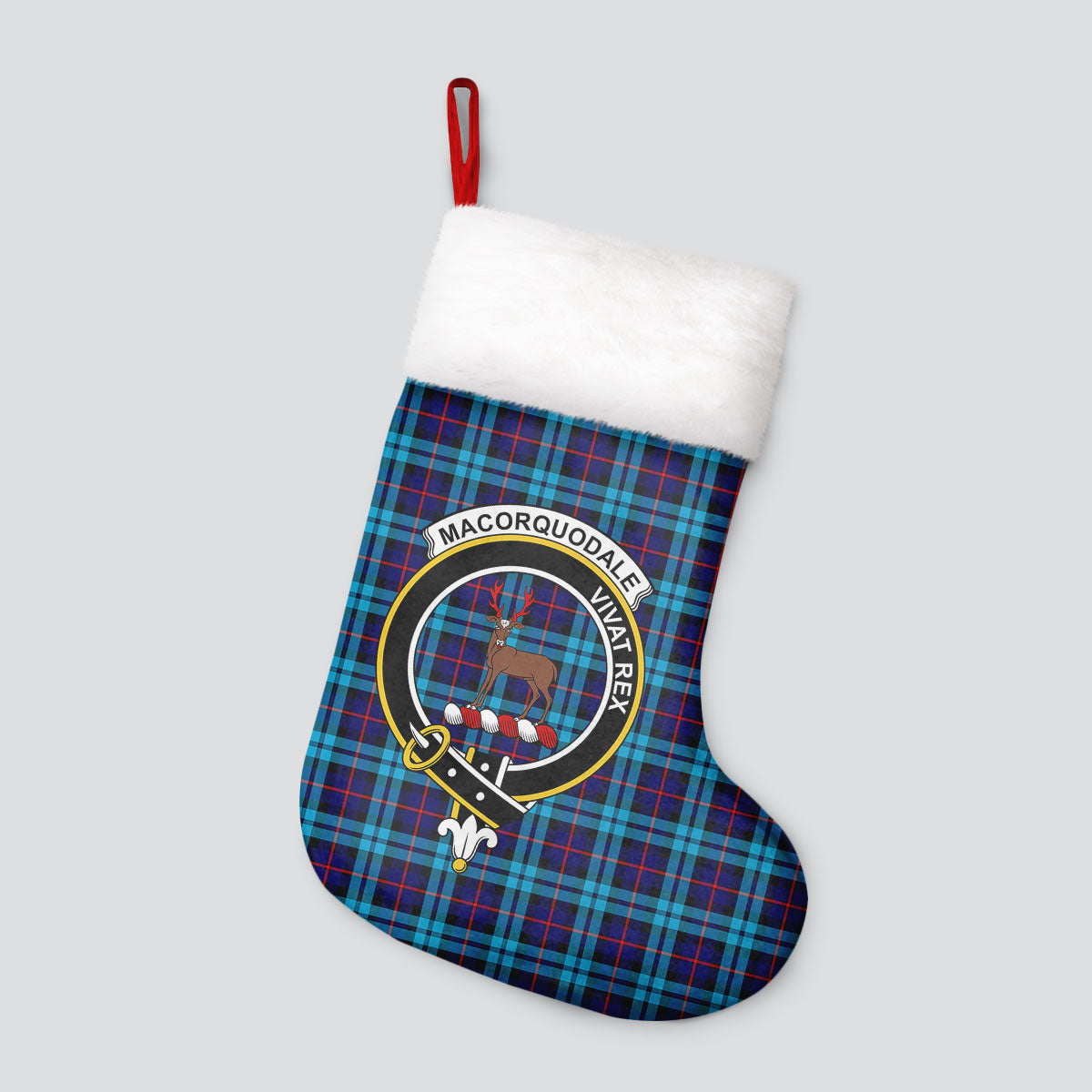 MacCorquodale Tartan Crest Christmas Stocking