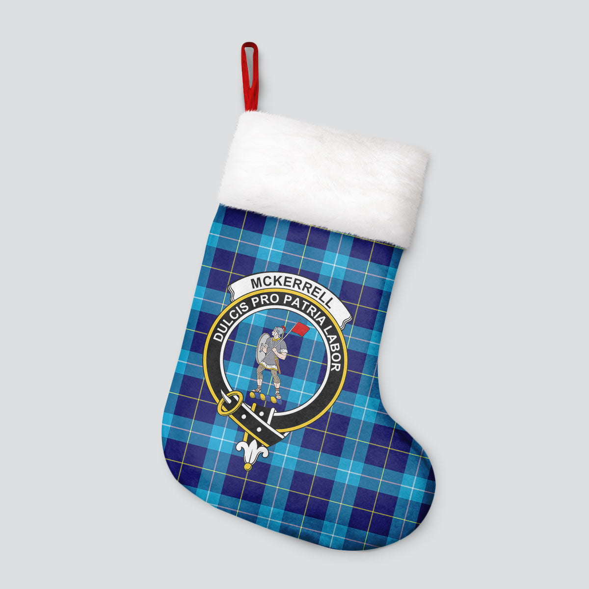 McKerrell Tartan Crest Christmas Stocking