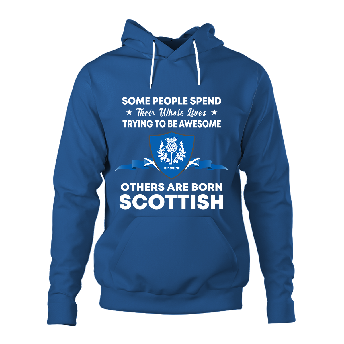Scottish 2D Unisex Hoodie - Awesome Scottish Style