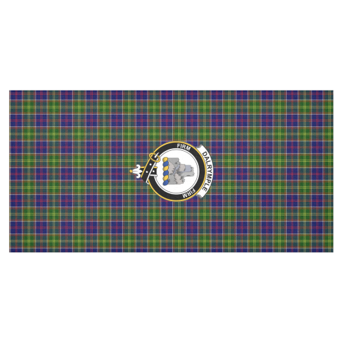 Dalrymple Tartan Crest Tablecloth