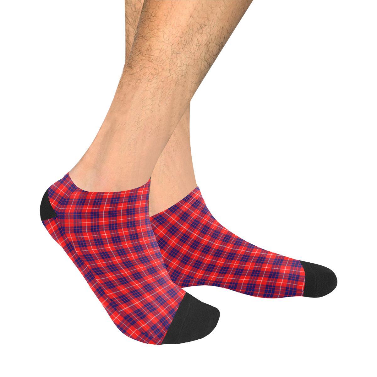 Hamilton Modern Tartan Ankle Socks