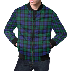 Blackwatch Modern Tartan Bomber Jacket