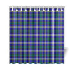 Weir Modern Tartan Shower Curtain