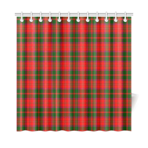 Crief District Tartan Shower Curtain