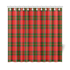 Crief District Tartan Shower Curtain