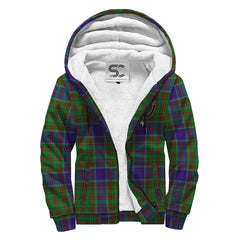 Adam Tartan Crest Sherpa Hoodie