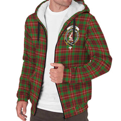 Ainslie Tartan Crest Sherpa Hoodie