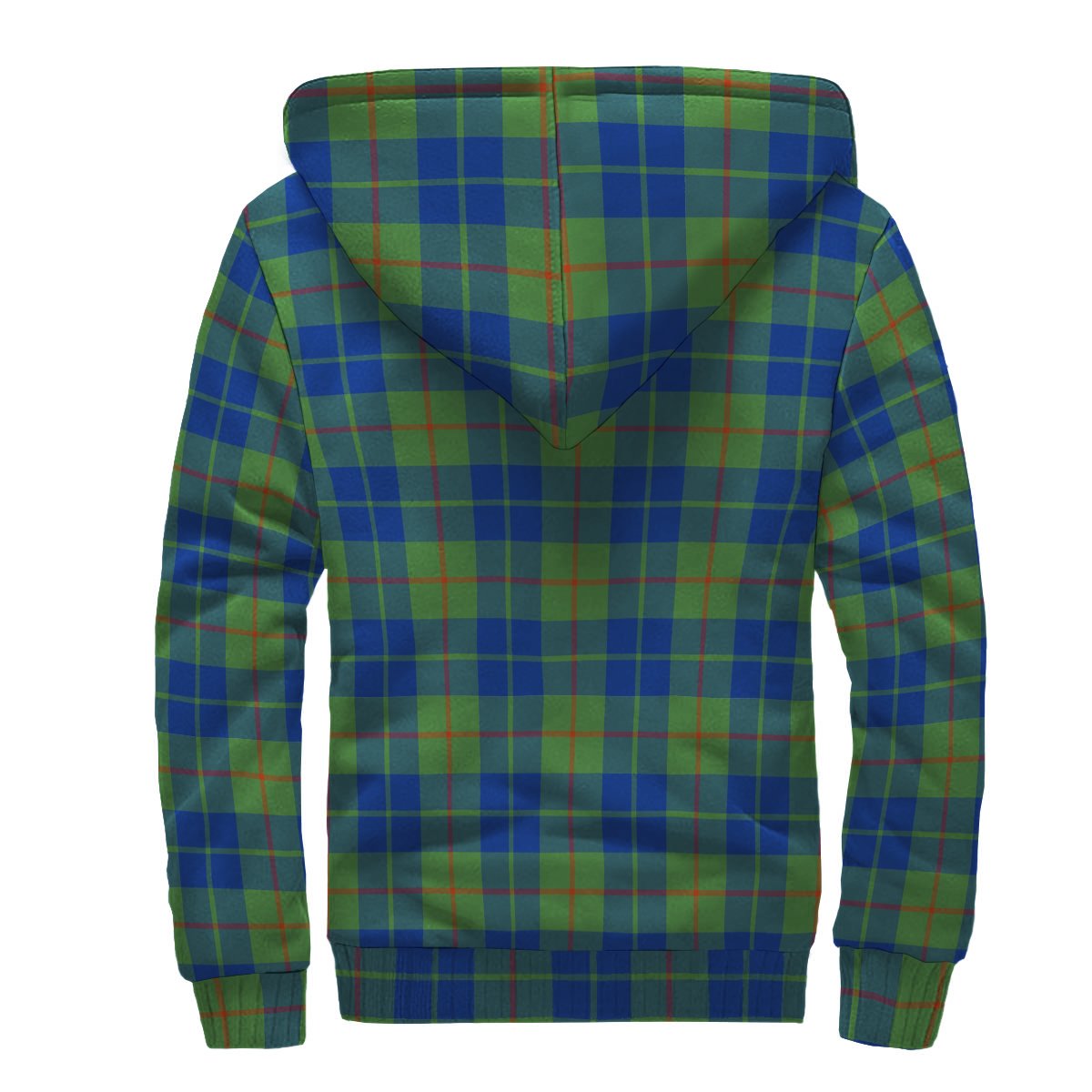 Barclay Hunting Ancient Tartan Crest Sherpa Hoodie