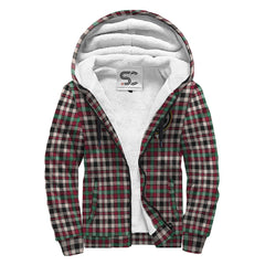 Borthwick Dress Ancient Tartan Crest Sherpa Hoodie