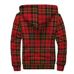 Brodie Modern Tartan Crest Sherpa Hoodie