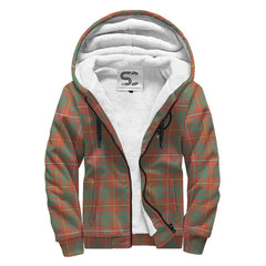 Bruce Ancient Tartan Crest Sherpa Hoodie