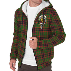 Buchan Modern Tartan Crest Sherpa Hoodie