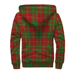 Burnett Ancient Tartan Crest Sherpa Hoodie