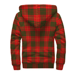 Cameron Modern Tartan Crest Sherpa Hoodie