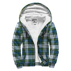 Campbell Dress Tartan Crest Sherpa Hoodie