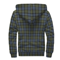 Campbell Faded Tartan Crest Sherpa Hoodie