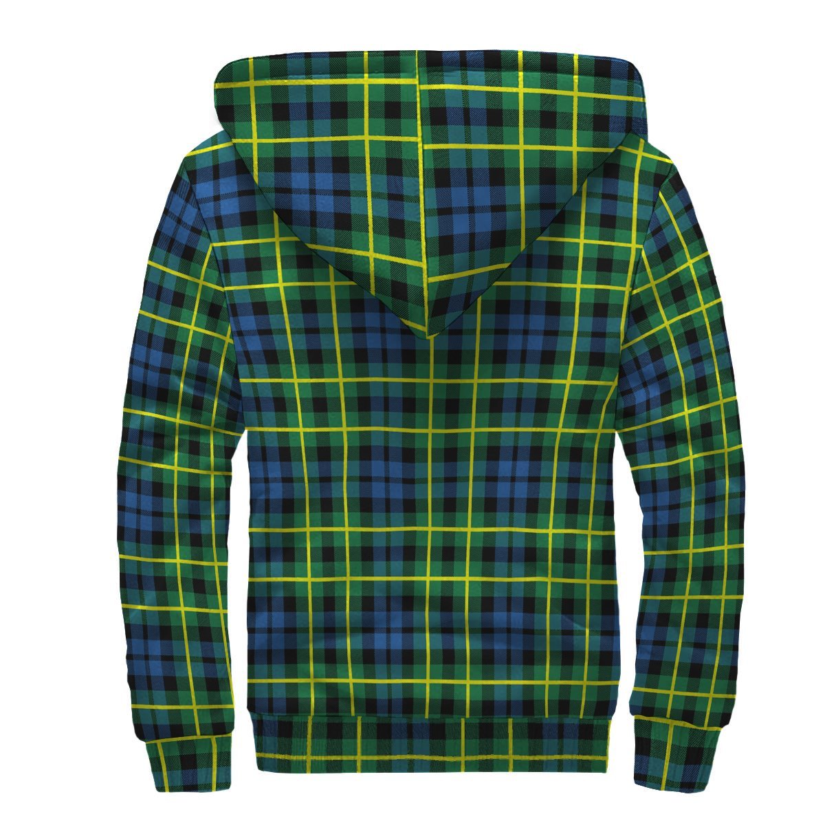 Campbell of Breadalbane Ancient Tartan Crest Sherpa Hoodie