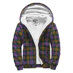 Carnegie Ancient Tartan Crest Sherpa Hoodie