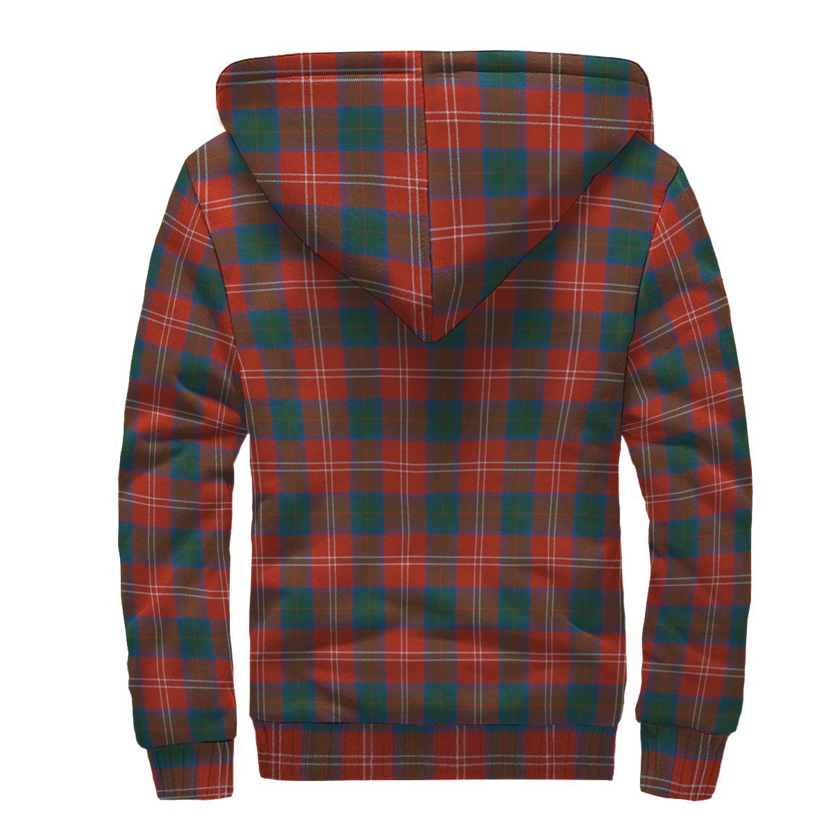 Chisholm Ancient Tartan Crest Sherpa Hoodie