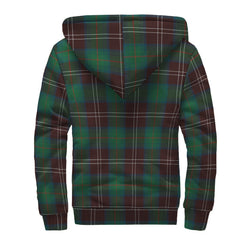 Chisholm Hunting Ancient Tartan Crest Sherpa Hoodie